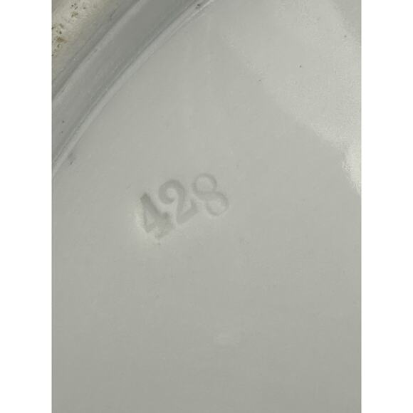 Vintage KPM Germany Porcelain Cake Plate 428 Floral Gold Trim Handles 12” - Picture 15 of 16